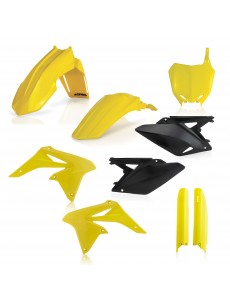 KIT PLÁSTICOS COMPLETO ACERBIS SUZUKI RM-Z 250 2010-2018 AMARELO 